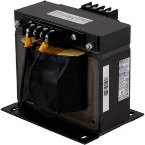 Schneider Electric Control Transformer; 1500 VA; 208V/230V/460V Primary; 115V Secondary; Single-Phase; No Fusing